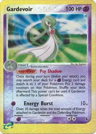 EX Ruby&Sapphire Gardevoir #7/109 reverse holo